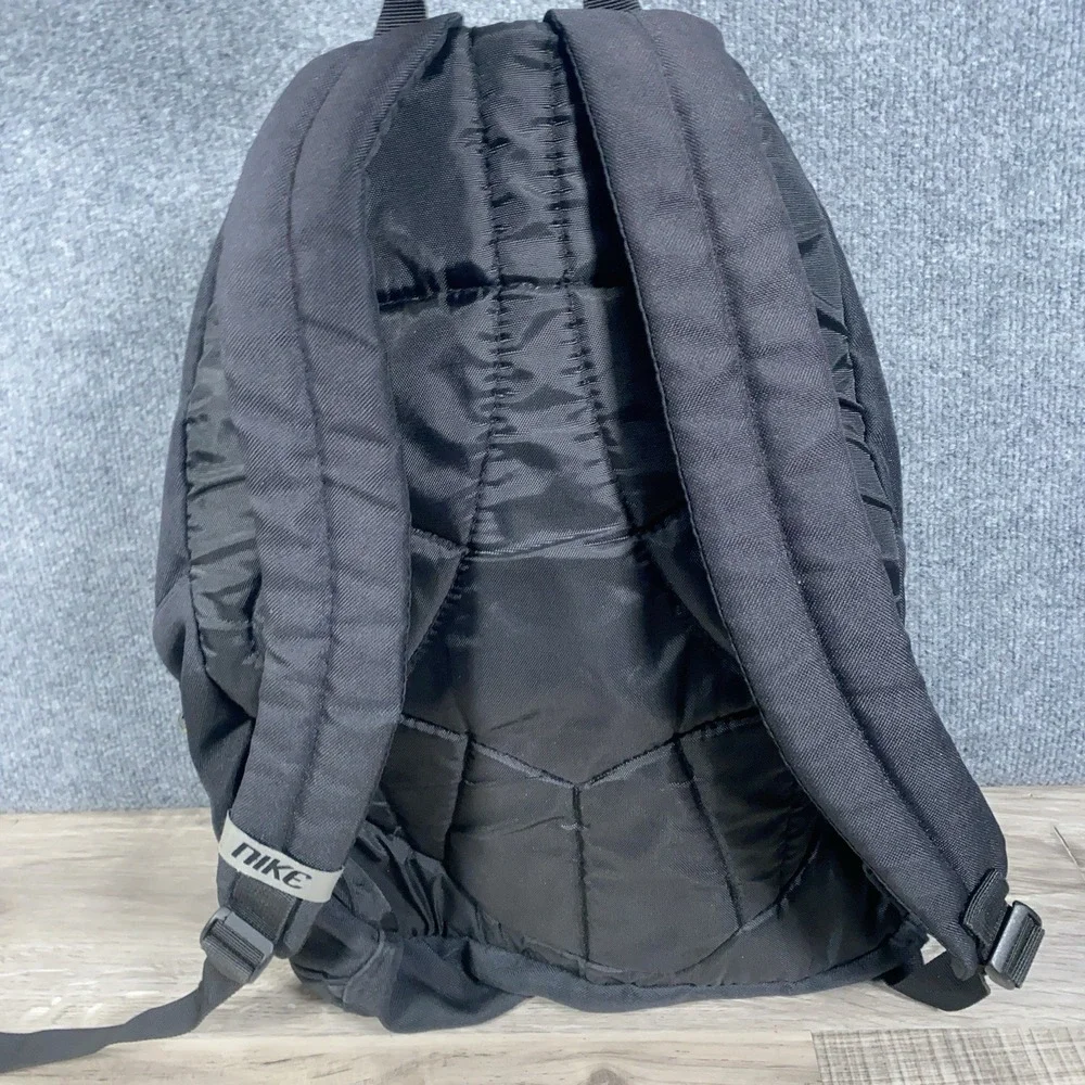 Vintage Nike Travis Scott Mini Swoosh Spell Out Backpack Book Bag‎ Black Yellow